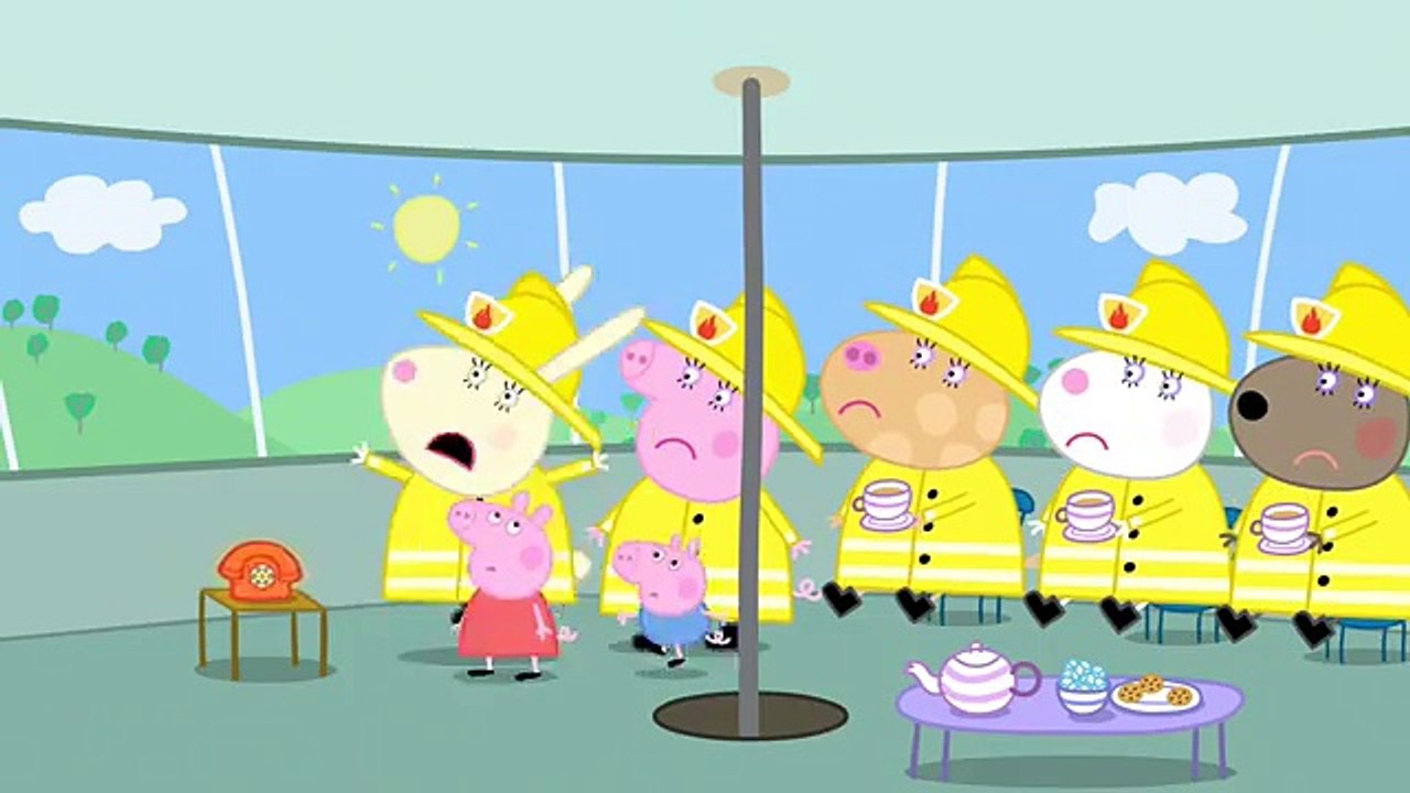 Peppa Pig Fire Engine (Season 1, Episode 4) English