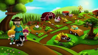 Learn Farm Animal Names for Kids Best Toddler Learning Video Cute Kid Genevieve Plays Fun