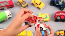 Learn Street Vehicles For Kids With London School Bus Taxi Ambulance Trucks | Learn Kids V