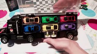 Truck with 6 Cars for Kids Boys Toys by Ingrid Surprise