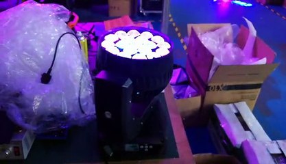 19x12w bee eye zoom moving head light