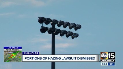 Portions of Hamilton football hazing lawsuit dismissed