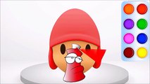 Learn Colors with Talking Pocoyo Surprise Eggs Learning Color for Baby Toddlers, Kids and