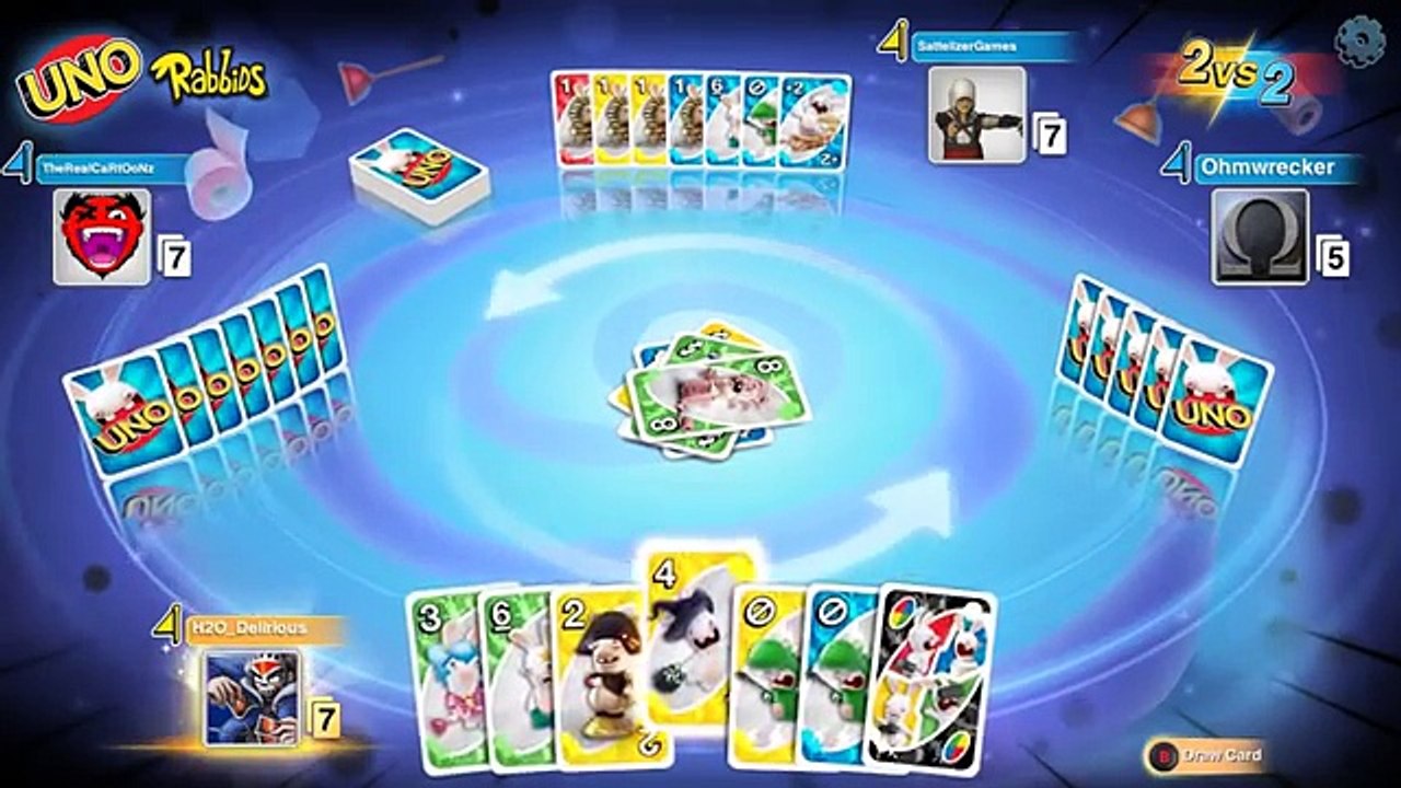 UNO IM A LITTLE RABBID!!! (2v2) Place your bets!