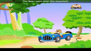 The Bear Went Over the Mountain with Lyrics Nursery Rhyme