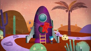 The Letter D | Learn English | ABC Galaxy | BabyFirst TV