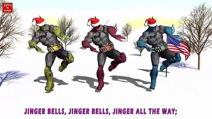 Jingle Bells BATMAN WILD DANCE | Christmas Song | 3D Animation