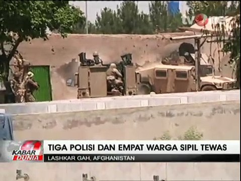 Aksi Penyerangan di Afghanistan, 3 Polisi dan 4 Warga Sipil Tewas