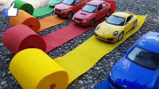 WELLY CARS SLIDE PLAY COLOR TISSUE WITH DLANS TOYS