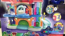 PJ Masks Headquarters Playset with Catboy, Gekko, and Owlette!