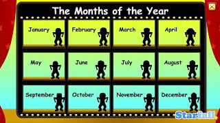 Months of the Year a Starfall™ Movie from Starfall.com