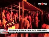 Puluhan Rumah dan Kios di Barito Kuala Terbakar