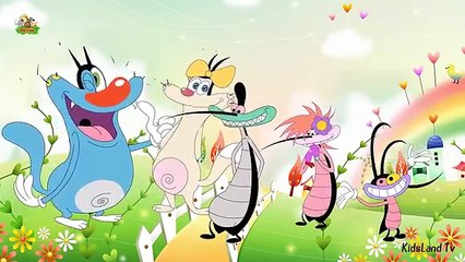 Oggy and the Cockroaches Finger Family Nursery Rhymes for Kids