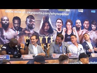 Joseph Parker vs Dillian Whyte - Full Press Conference