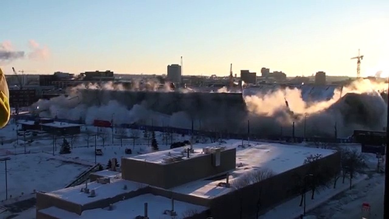 Metrodome Demolition Feb 23, new