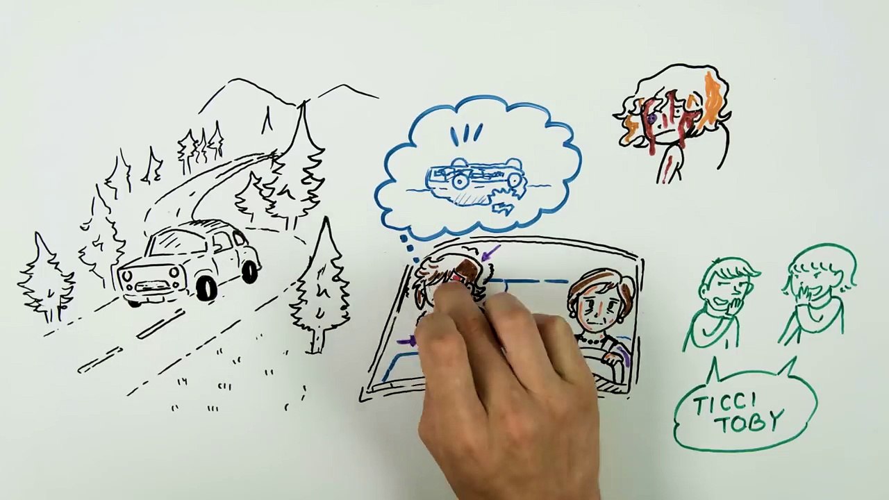 El TRÁGICO origen de TICCI TOBY - Draw My Life en Español