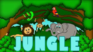 Learning to Spell in the Jungle ABC Songs for Kids Alphabet Toddlers Preschool Animal Soun