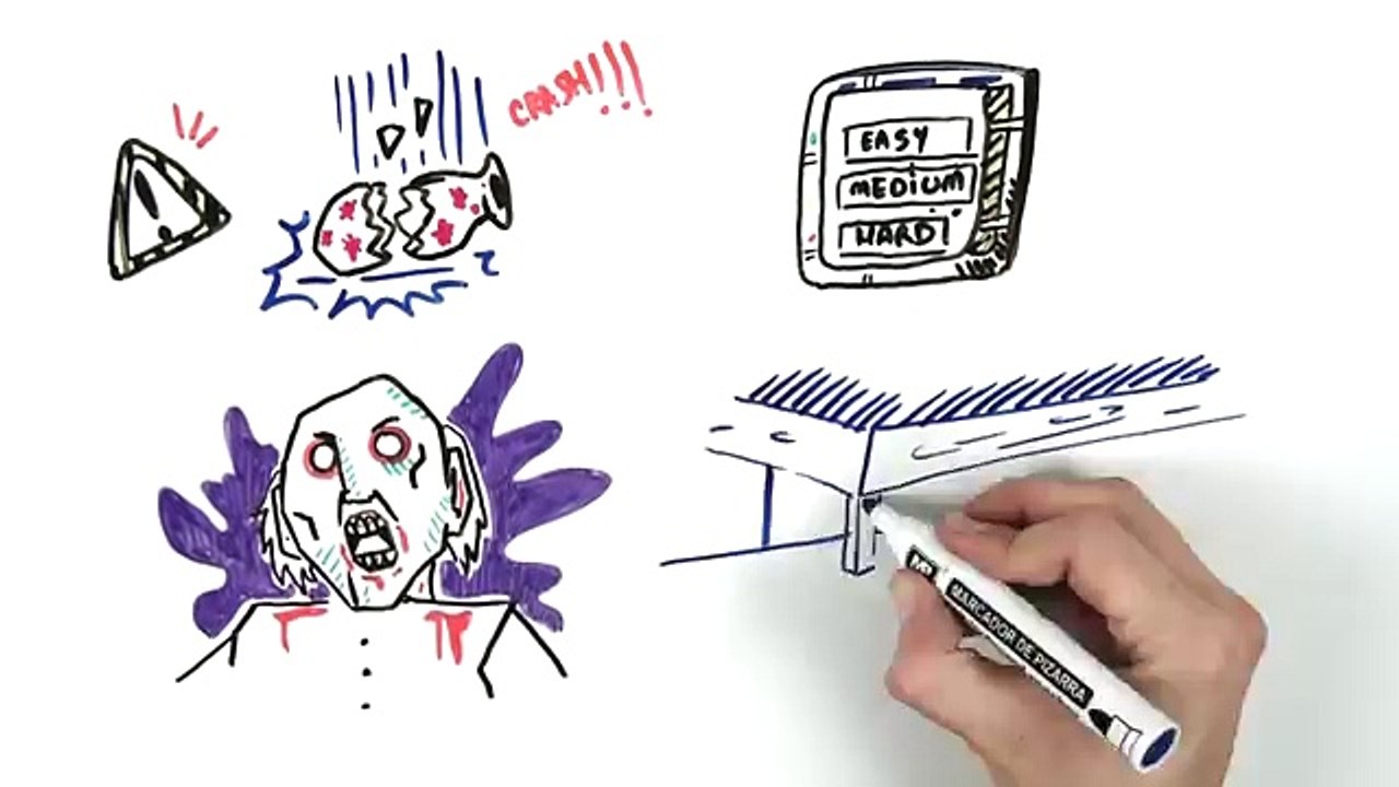 GRANNY el juego al que pocos SE ATREVEN A JUGAR - Draw My Life en Español (1)