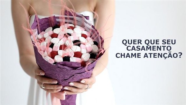 Bastidores dos Insta-artistas: Buquê de doces