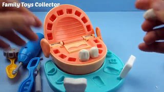 Play Doh Dr Drill N Fill Review and Playing | Play Doh Dentist