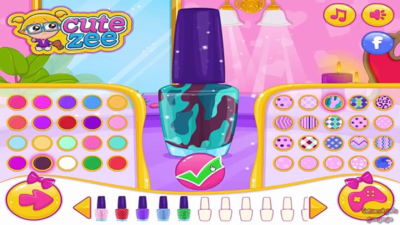 Barbie Prom Nails Designer Barbie Nails Art Game