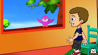 Nursery Rhymes | Once I Saw A Little Bird Go Hop, Hop, Hop | Kids Songs With Lyrics From T
