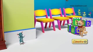 Hickory dickory dock Nursery rhyme | The mouse ran up the clock | Kiddies tv