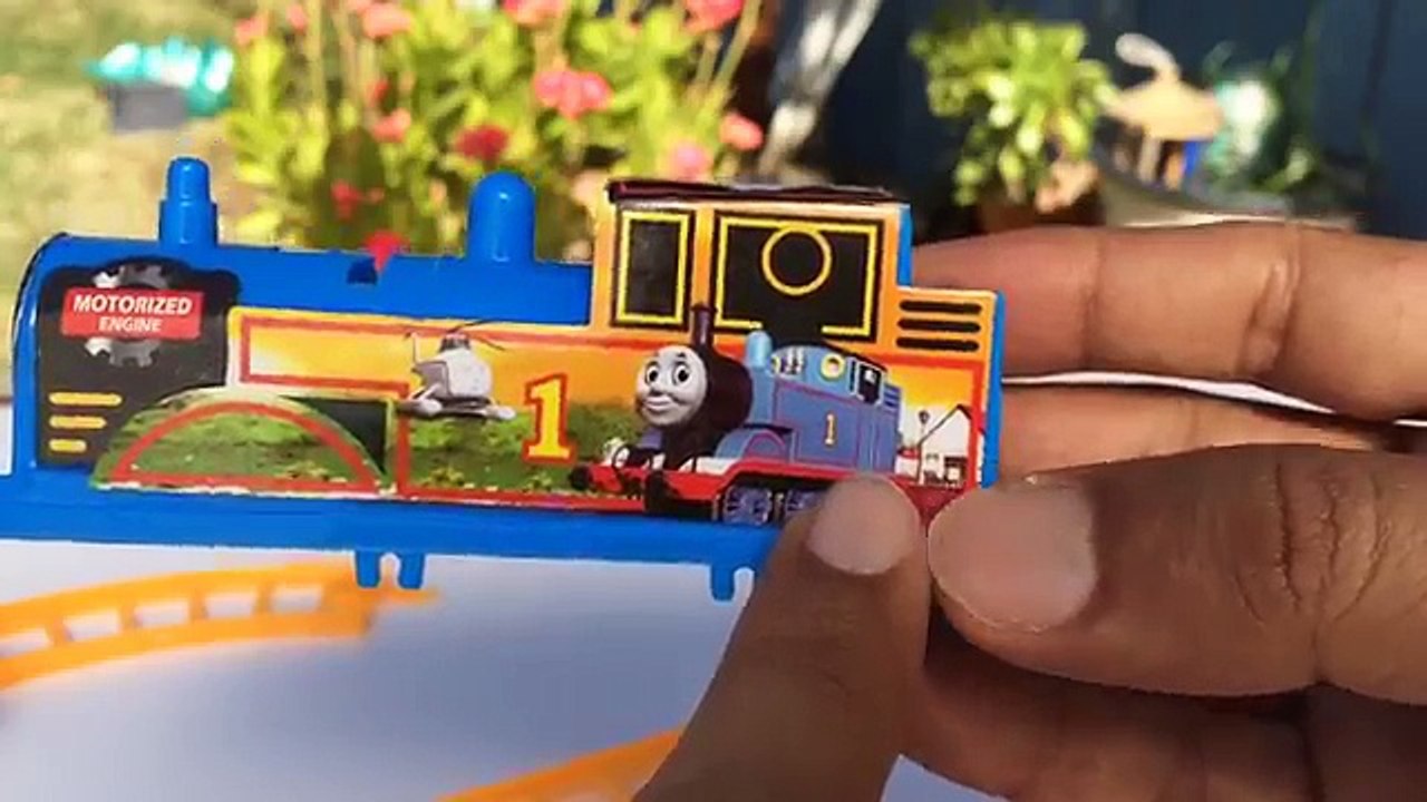 Thomas and Friends Fake Motorized Toy Trains Play Set with Percy n Thomas the Tank Engine