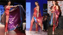 Lakme Fashion Week: सुष्मिता सेन ने रैम्प पर कांजीवरम साड़ी को दिया अनोखा Twist | Boldsky