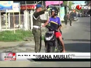 Razia Busana Muslim, Puluhan Warga Ditangkap Petugas