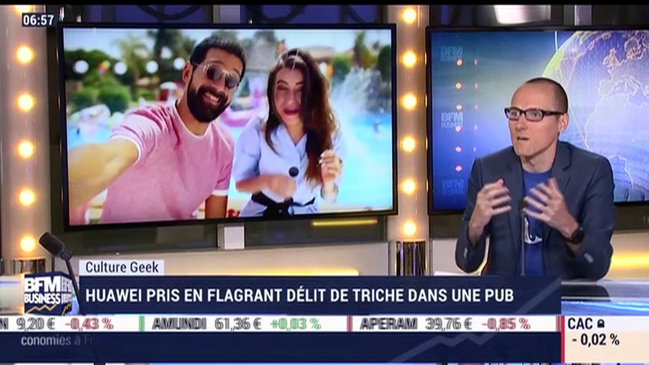 Anthony Morel: Huawei pris en flagrant délit de triche dans un pub - 24/08