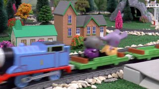 Peppa Pig Surprise Egg Hunt with Thomas and Friends Toys a Dragon Disney Frozen and Sofia