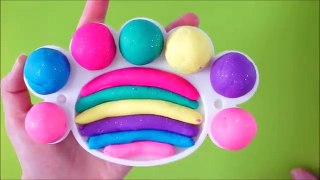 Learn Numbers and Colors with Paintpad Surprise Colorful Rainbow Play Doh