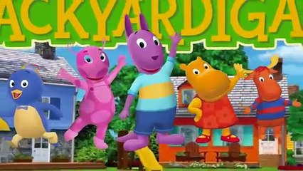 The Backyardigans Finger Family Nursey Rhyme for Children 4k Video