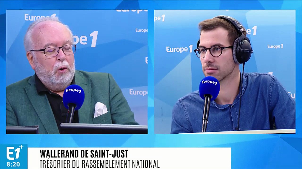 Wallerand de Saint-Just sur les finances du RN : "Entre les banquiers et les juges, nous avons un peu de mal"