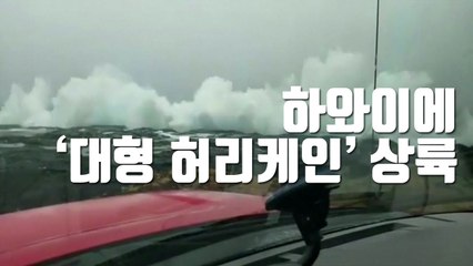 [자막뉴스] 하와이에 '대형 허리케인' 상륙 / YTN