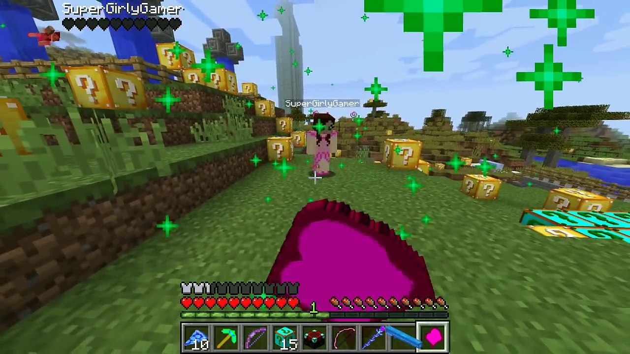 PopularMMOs Minecraft  PLURAL LUCKY BLOCK! (EVERYTHING IS OVERPOWERED!) Mod Showcase