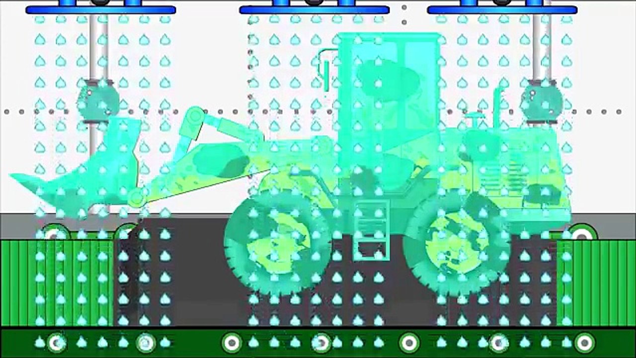Bulldozer Monster Trucks For Kids Video For Kids
