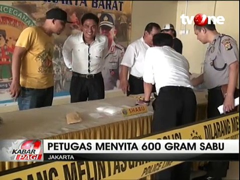 Polisi Jakbar Tangkap Wanita Kurir Narkoba Internasional