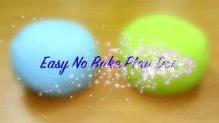 How to Make No Cook Playdough | No Cook Play Doh