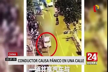 Vehículo cayó a vías del tren en India