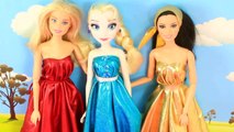 How to make a Princess Doll Dress in 1 Minute - No-sew, No glue