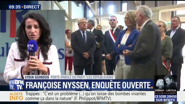 Affaire Nyssen : on est très loin de la république irréprochable, on s'oriente plutôt vers une république de voyous dénonce Lydia Guirous