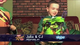 Jimmy Kimmel Checks in with You sneaky mom! Halloween Candy Kids