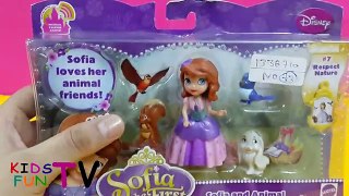 Disney Princess Toys Sofia the first Full length English Episode Маша Toys Anna Elsa Peppa