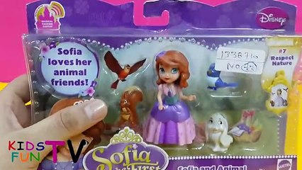 Disney Princess Toys Sofia the first Full length English Episode Маша Toys Anna Elsa Peppa