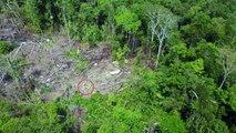 Un dron capta en vídeo por primera vez la vida de una tribu aislada en el Amazonas