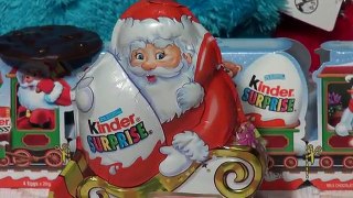 Cookie Monster Count n Crunch , with Christmas Kinder Egg Surprises including Santa Claus