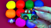 Play Doh Surprise Eggs Cars 2 Disney Planes Frozen Peppa Pig Lalaloopsy Toy Story Smurfs F