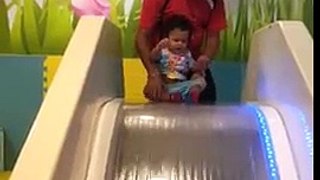 Baby Slide Fail